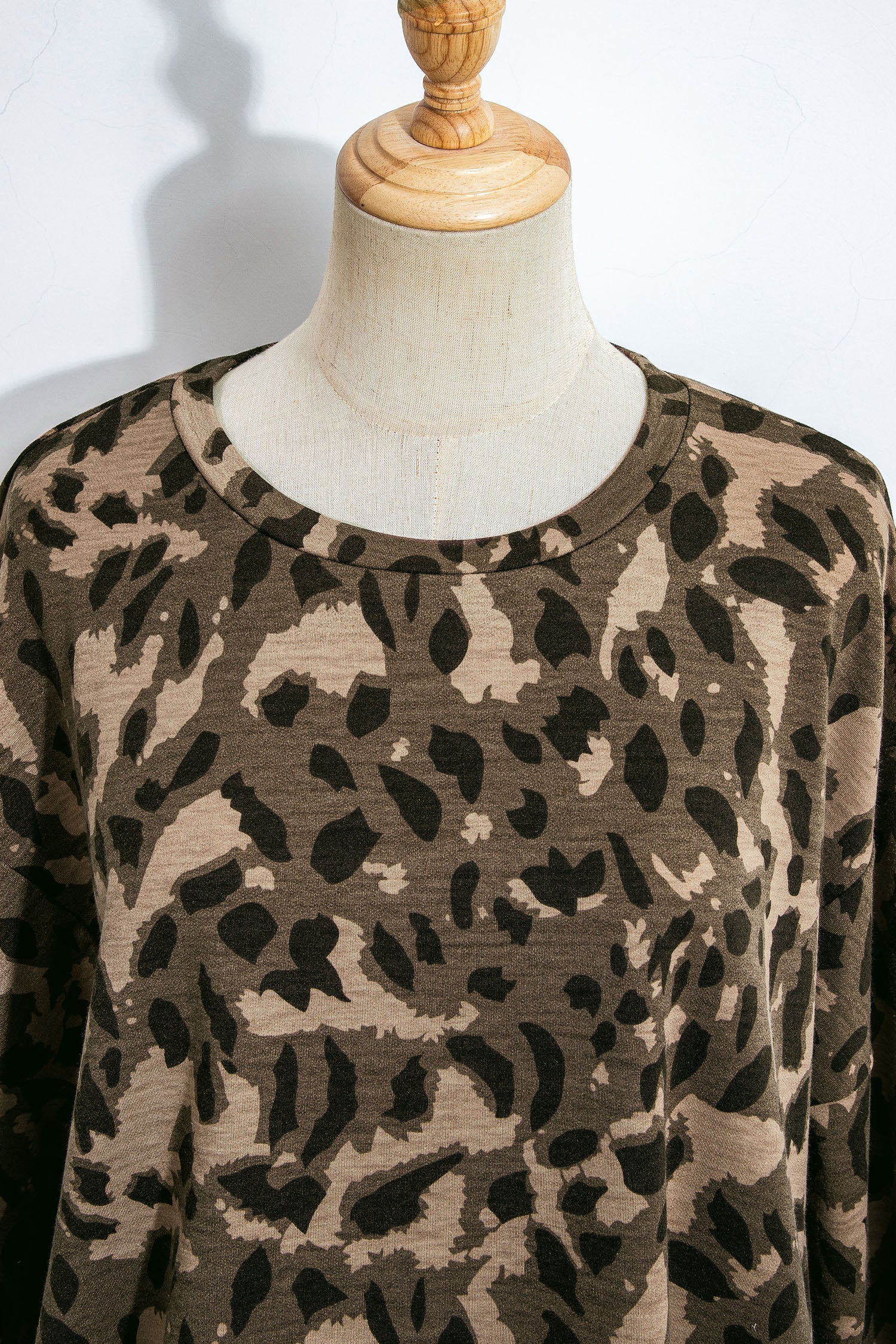 Lounge About Town Brown Leopard Set