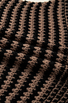 Trust The Journey Stripe Sweater