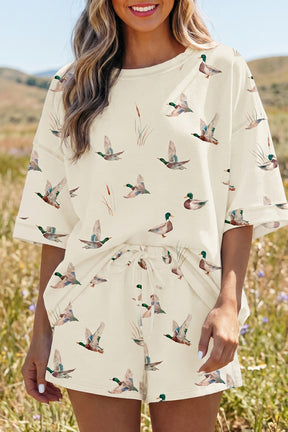 Mallard Moments Top And Short Set