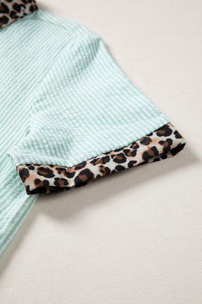Wild For Stripes Green Top