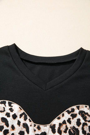 Instant Favorite Leopard Bow Top And Short Set
