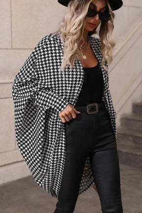 Check Me Out Houndstooth Kimonos