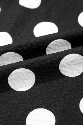 On The Dot Black Polka Dot Top