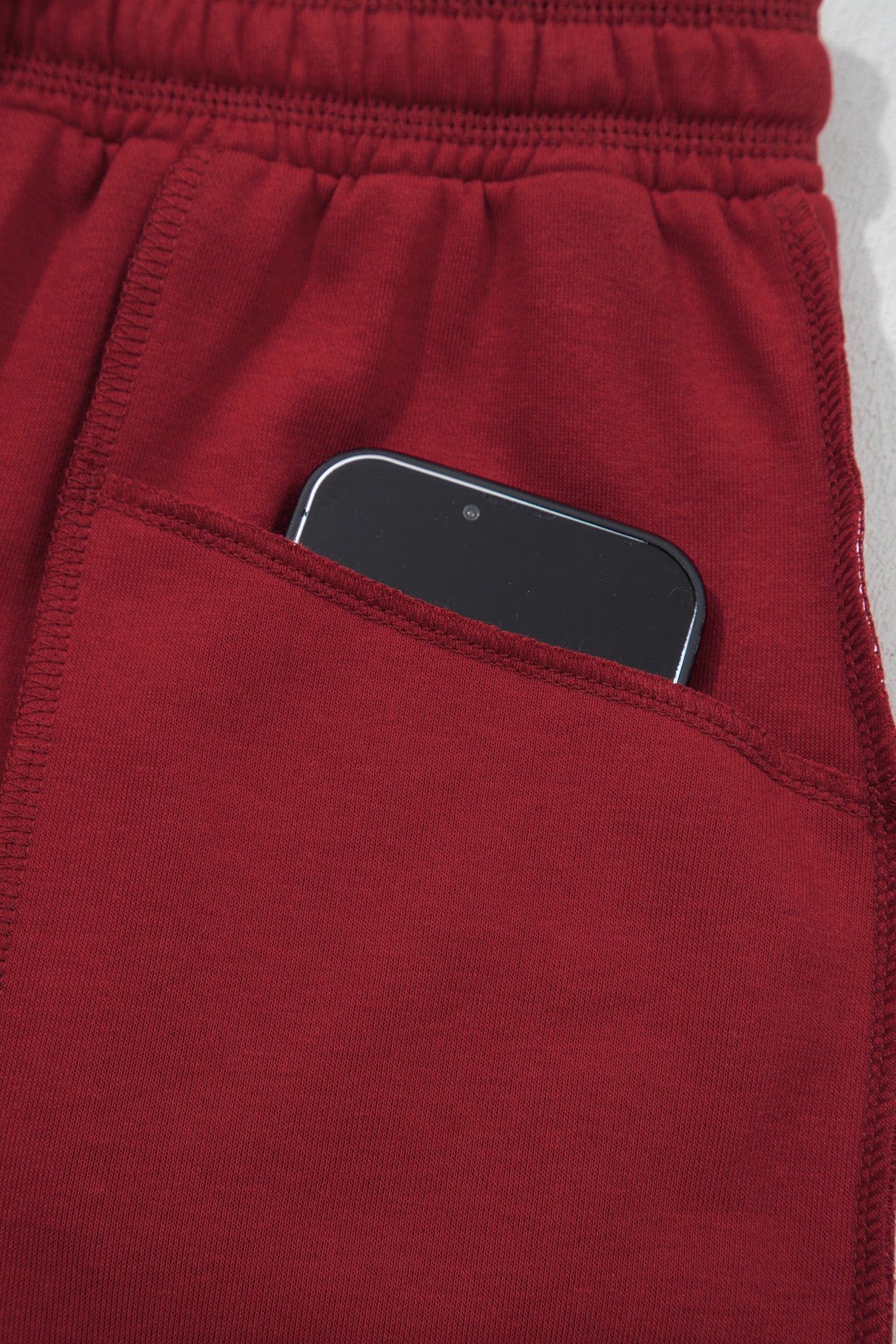 Here For It Racing Red Top and Barrel Pant Set