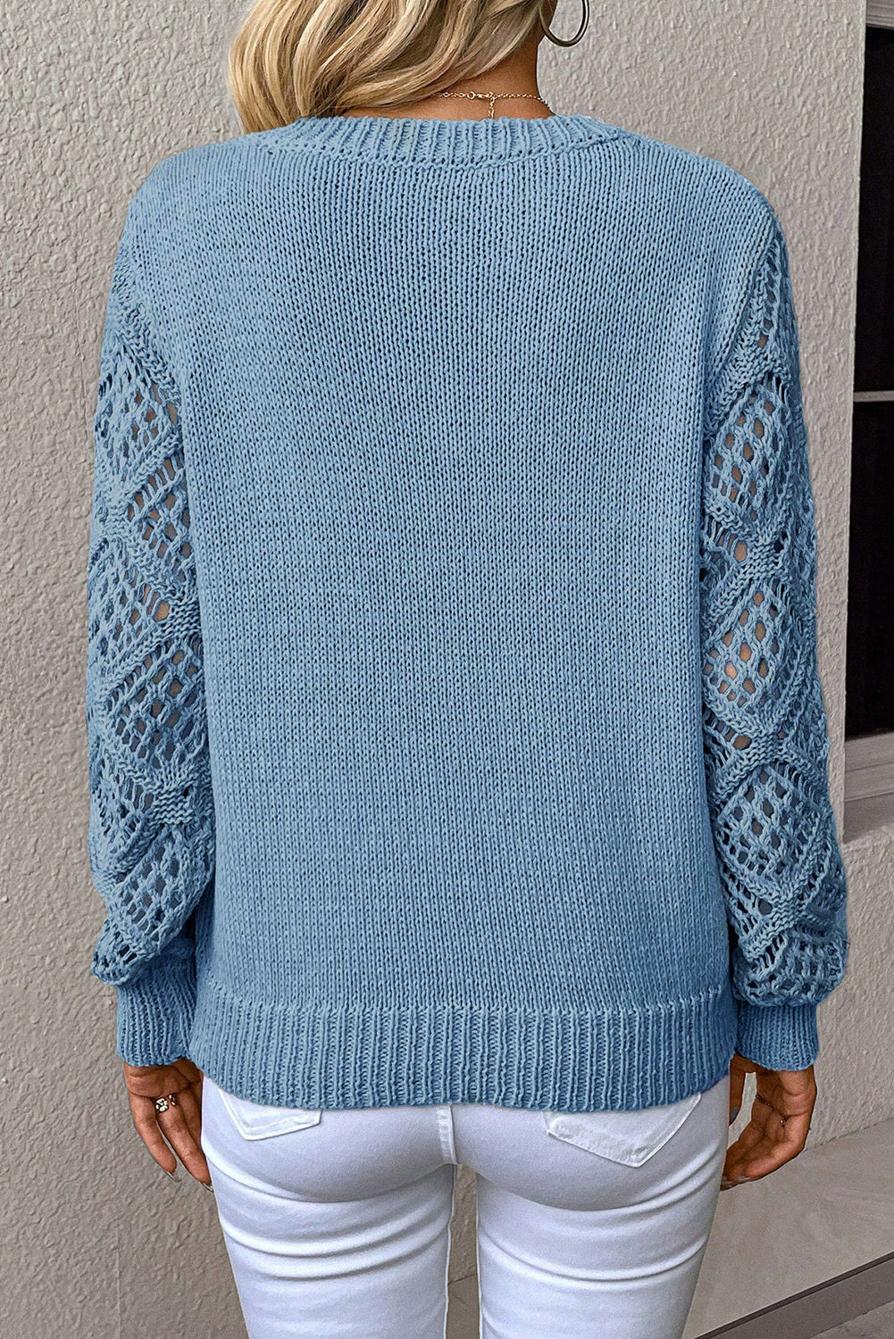 Forever Favorite Pointelle Knit Sweater (3 Colors)