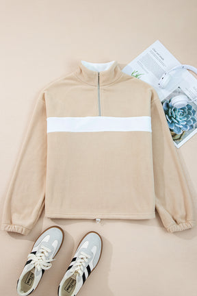 Coffee Run Cutie Fleece Pullover