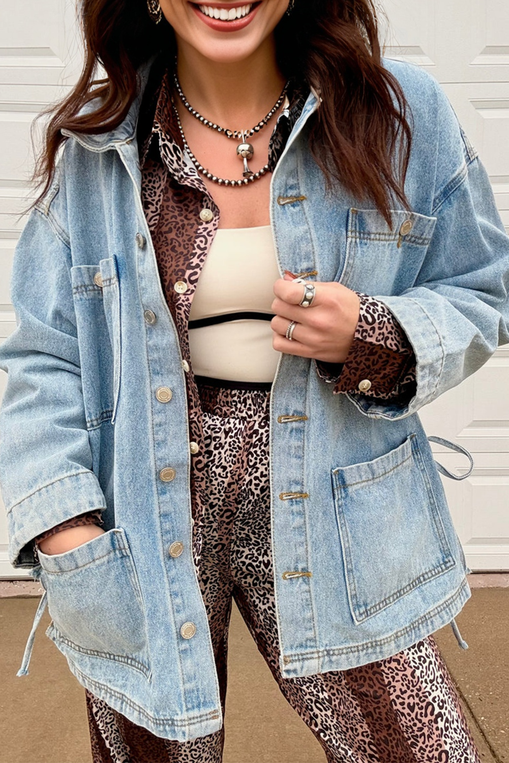 Raw Edge Rebel Multi Patched Denim Jacket