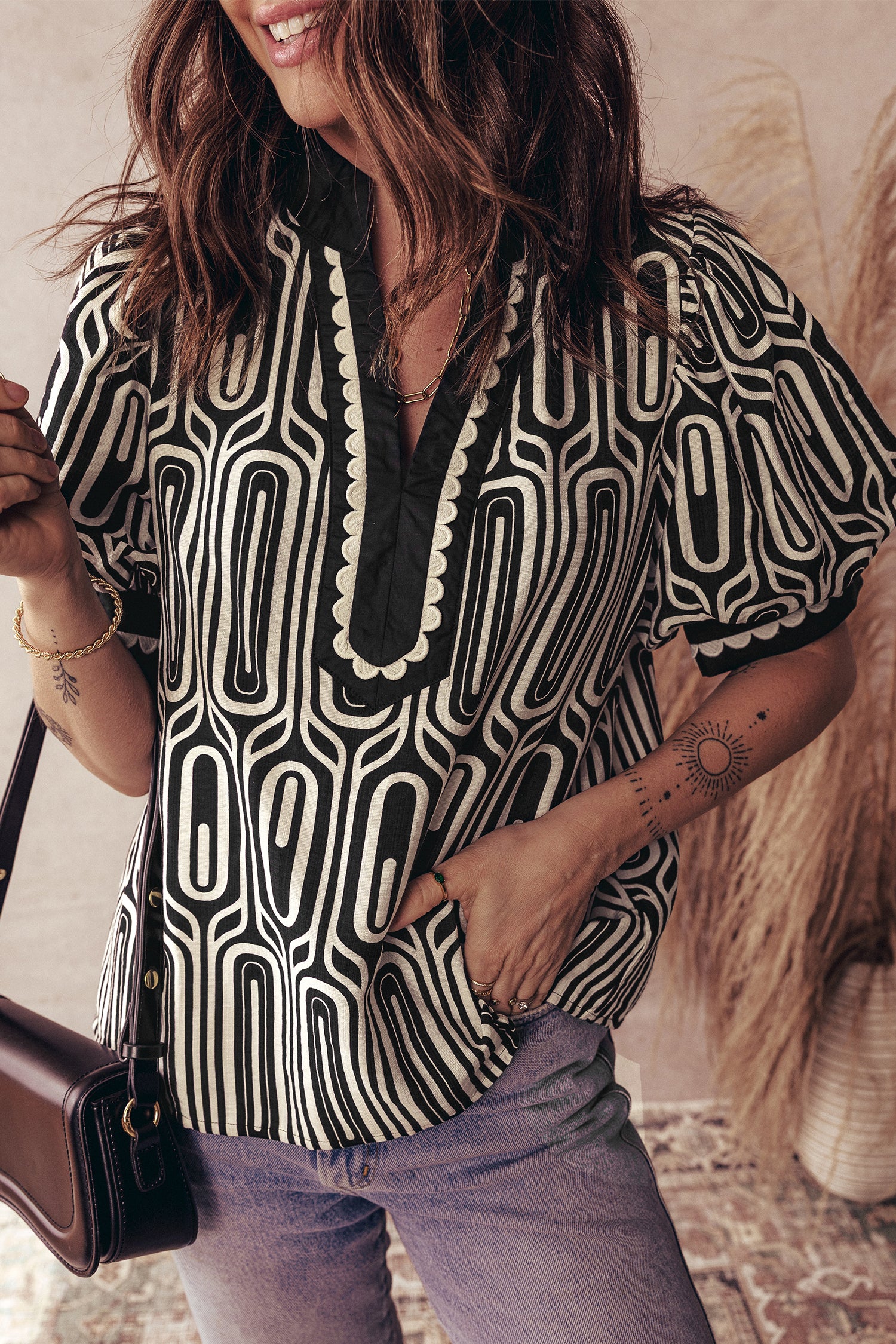 Style Is Everything Geometric Top