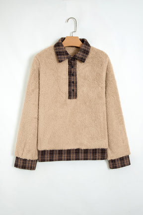 Cozy On the Range Fleece Pullover Top