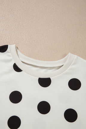 Chic Spotlight Black Polka Dot 2 pc Set
