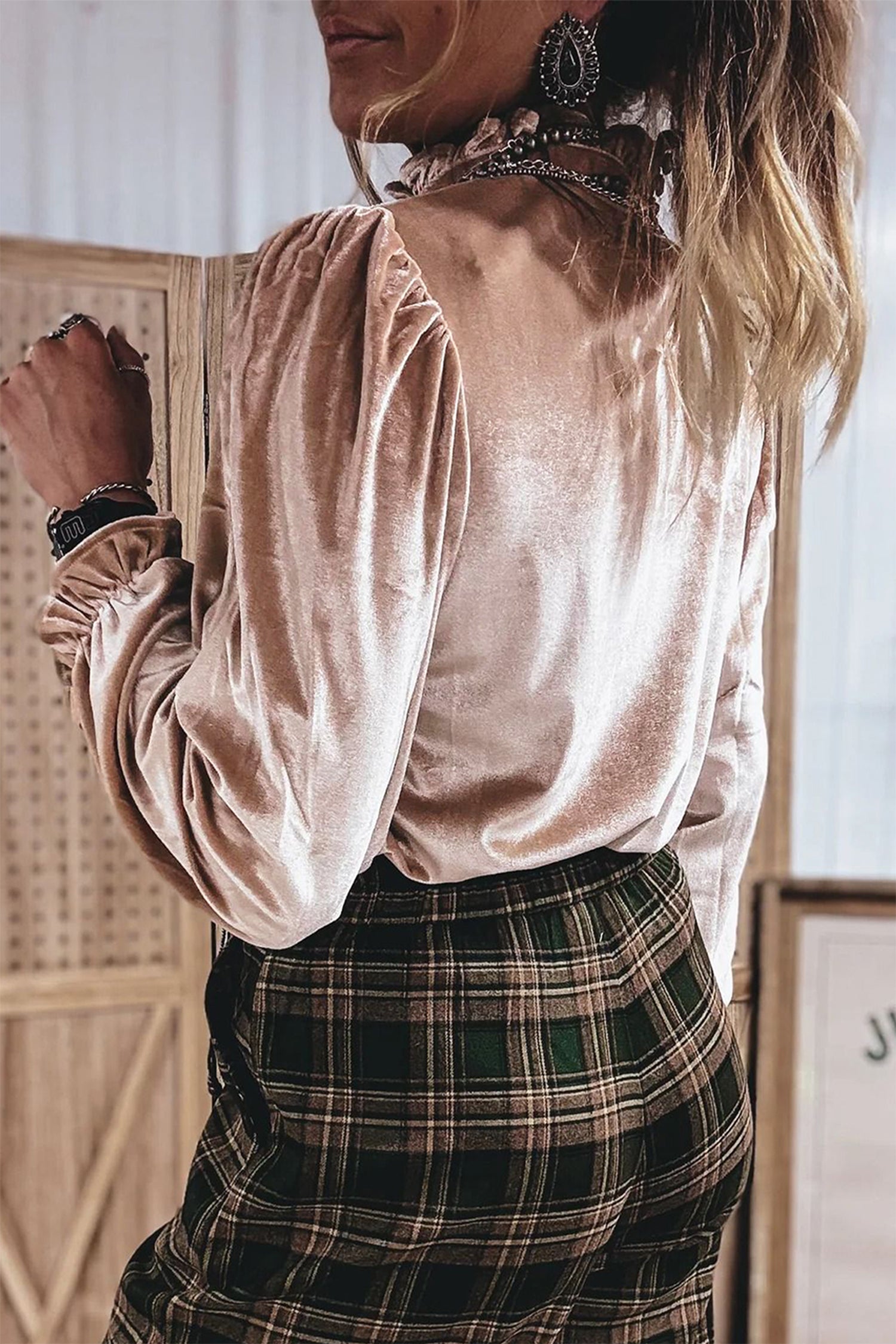 Crushing On Velvet Top