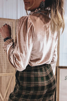 Crushing On Velvet Top