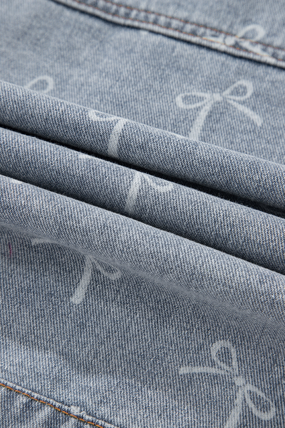 All About The Bows Denim Jacket