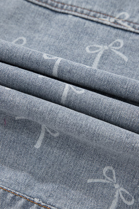 All About The Bows Denim Jacket