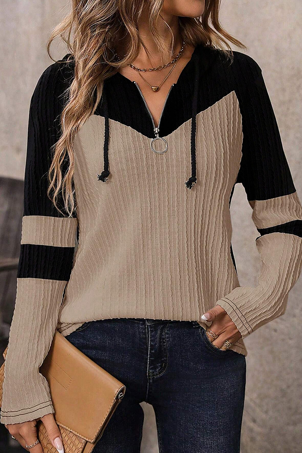 Just Between Us Hooded Top