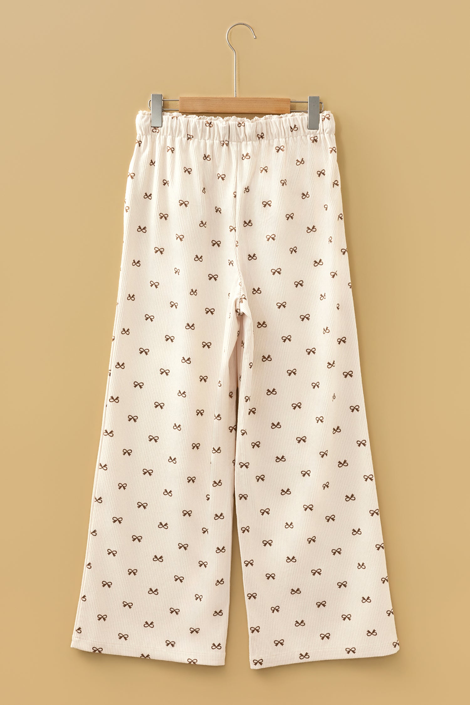 Bows Made Cute Corduroy Pants