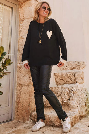 Pure Of Heart Sweater