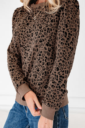 Fierce And Free Ribbed Trim Top