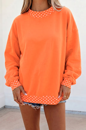 Something About Her Polka Dot Sweatshirt (9 Colors)