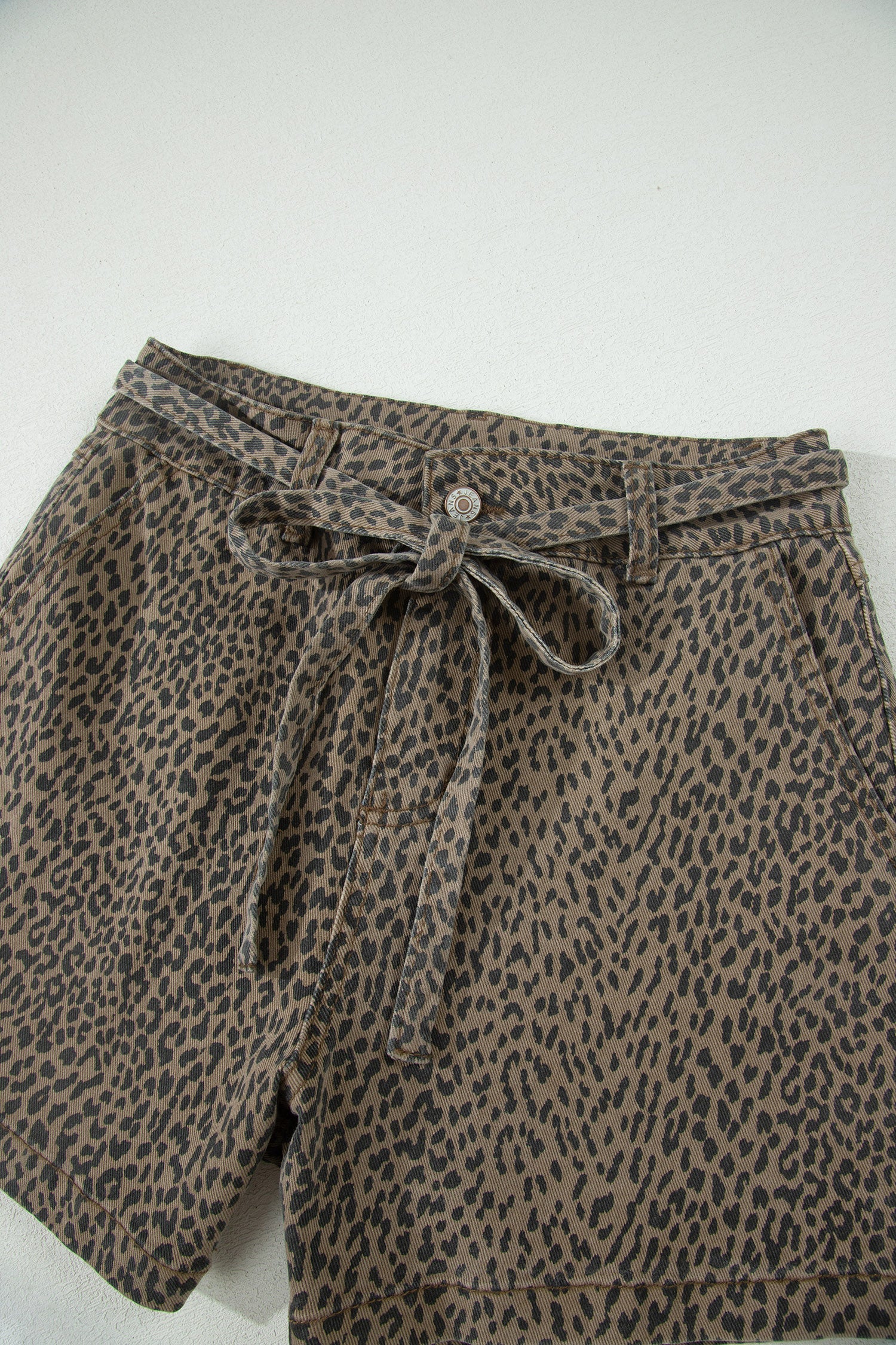Sassy Statement Denim Shorts