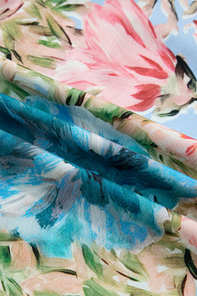 Bloom And Grow V Neck Floral Top