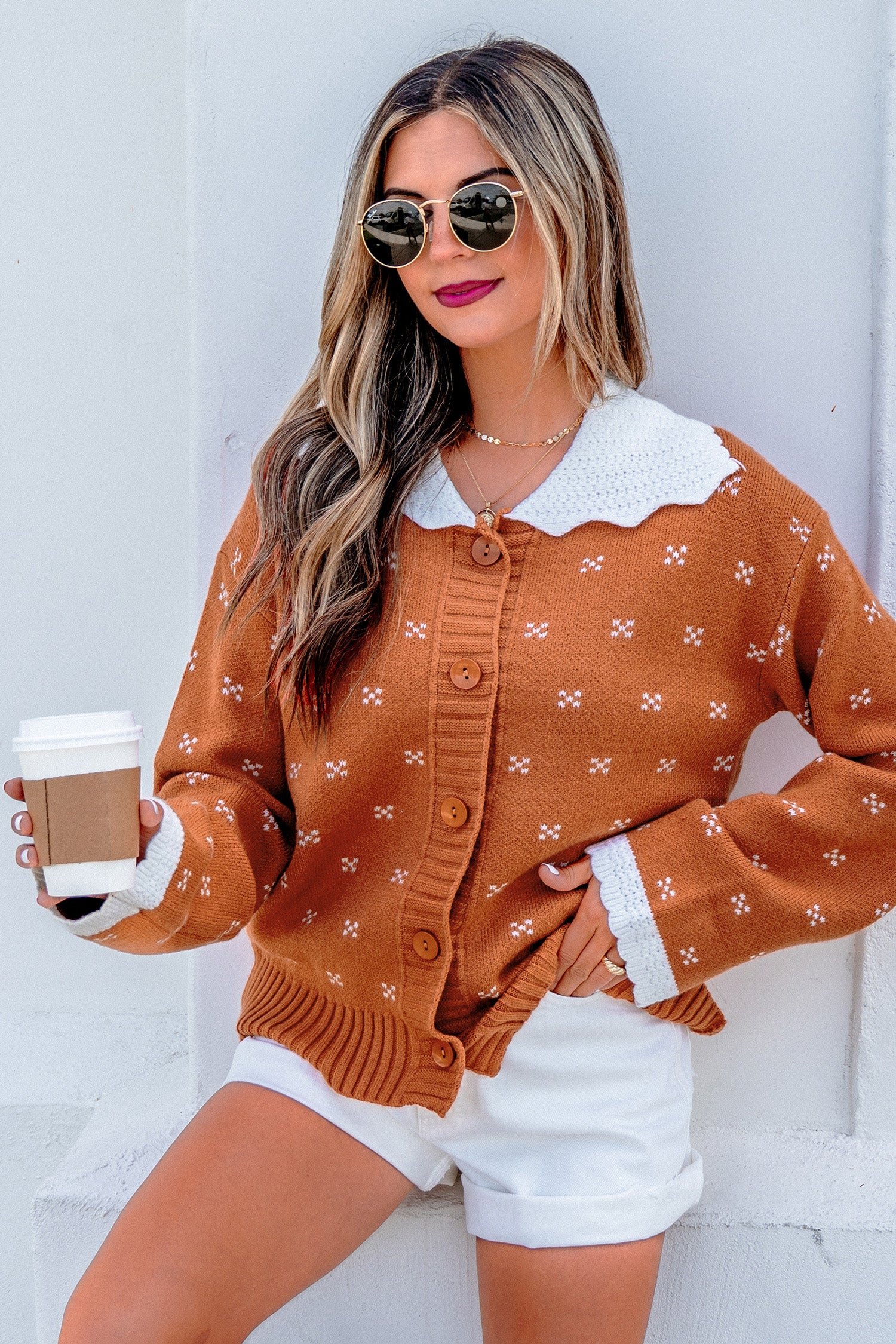 Cinnamon Sugar Knit Cardigan