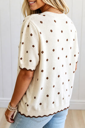 Dot So Basic Sweater