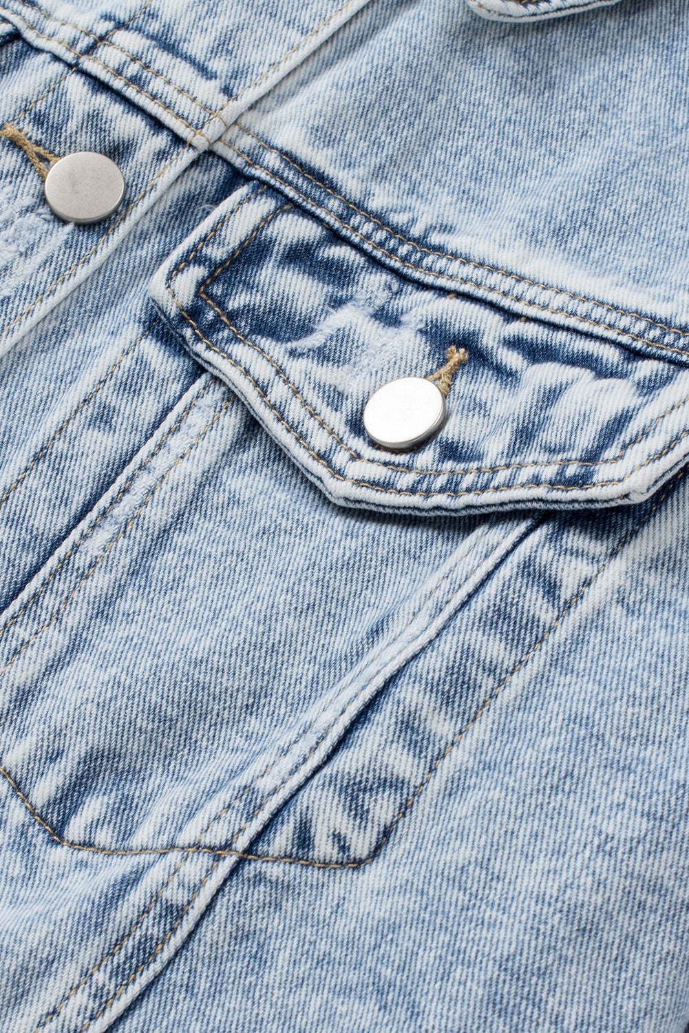 Distressed To Impress Denim Jacket