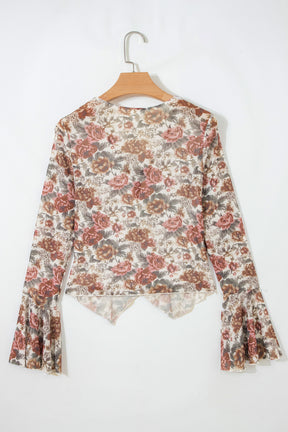 Floral And Feminine Top