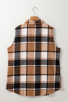 Plaid To The Bone Vest