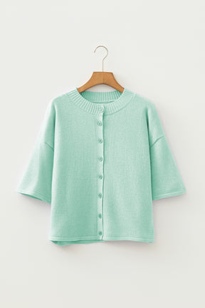 Easy To Style Jade Knit Sweater Cardigan