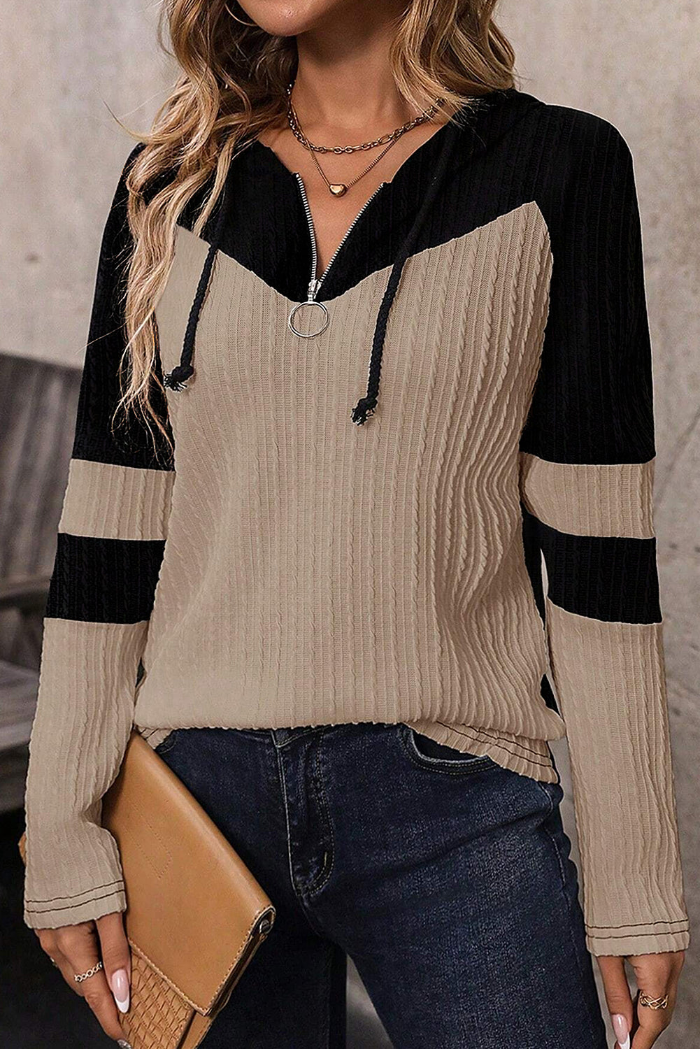 Just Between Us Hooded Top