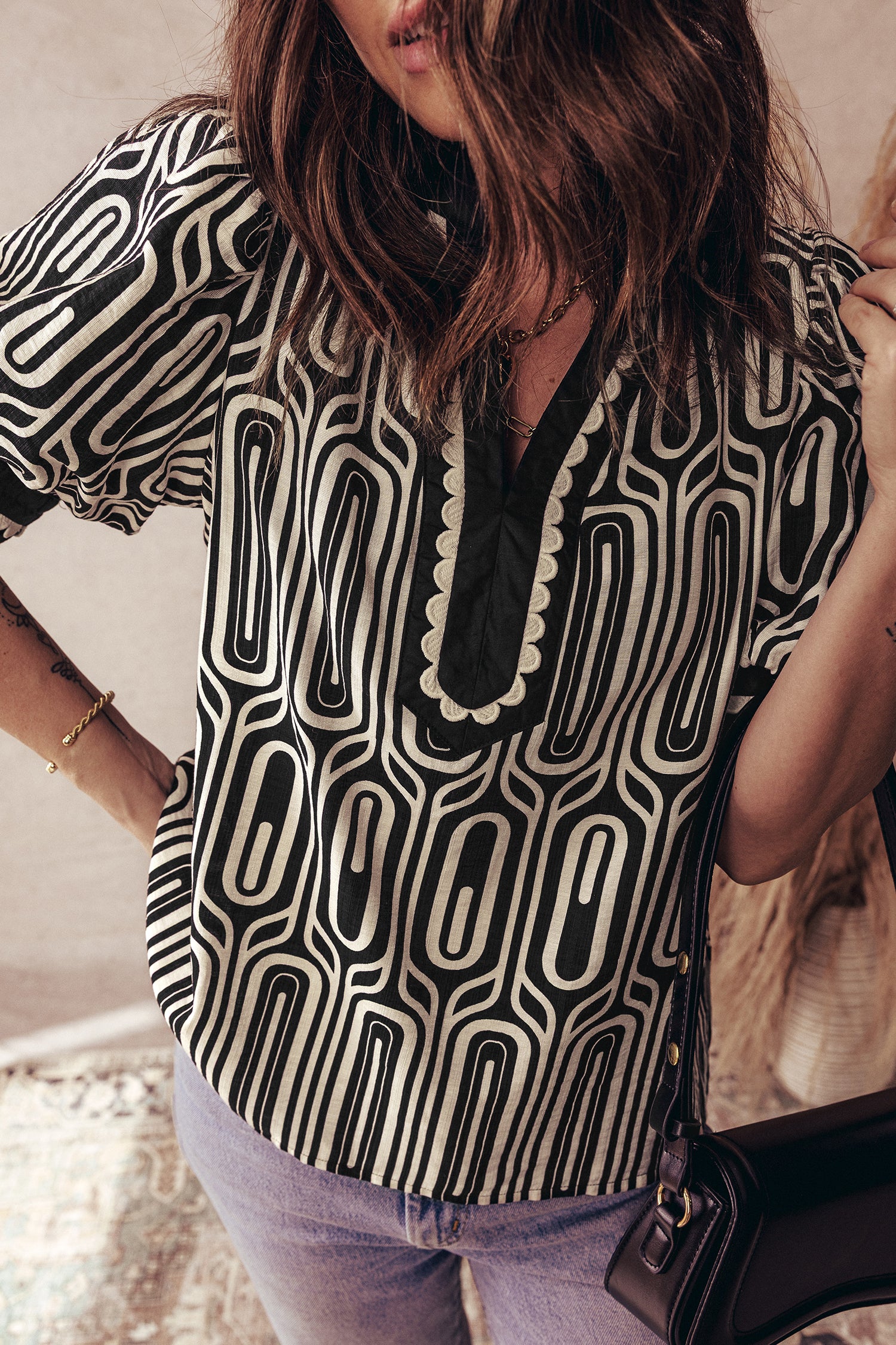 Style Is Everything Geometric Top