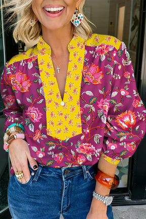 Floral And Feminine Top