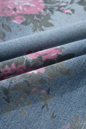 Morning Stroll Floral Print Jeans