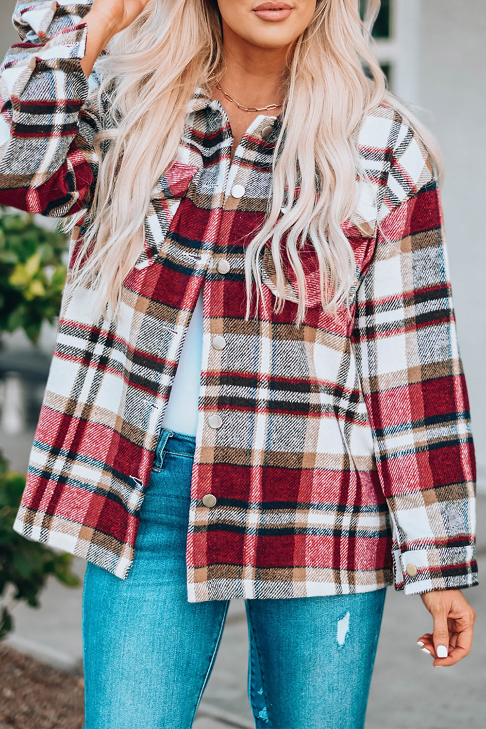 Plaid About You Shacket