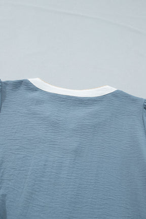 Worth Your Wait Myosotis V Neck Top