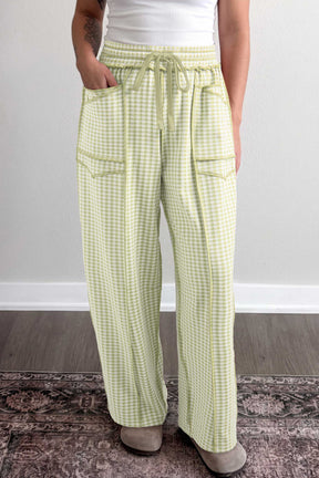 Gingham On The Go Pants (2 Colors)