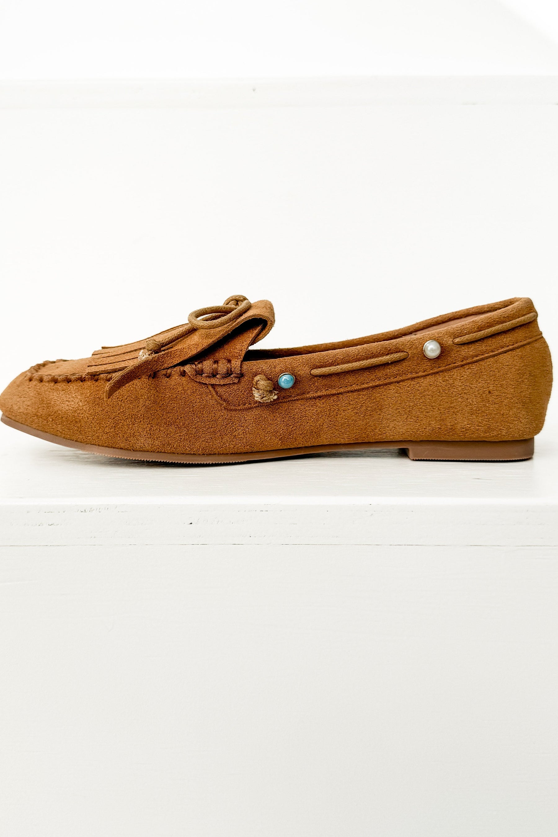Moccasin Flats in Tan