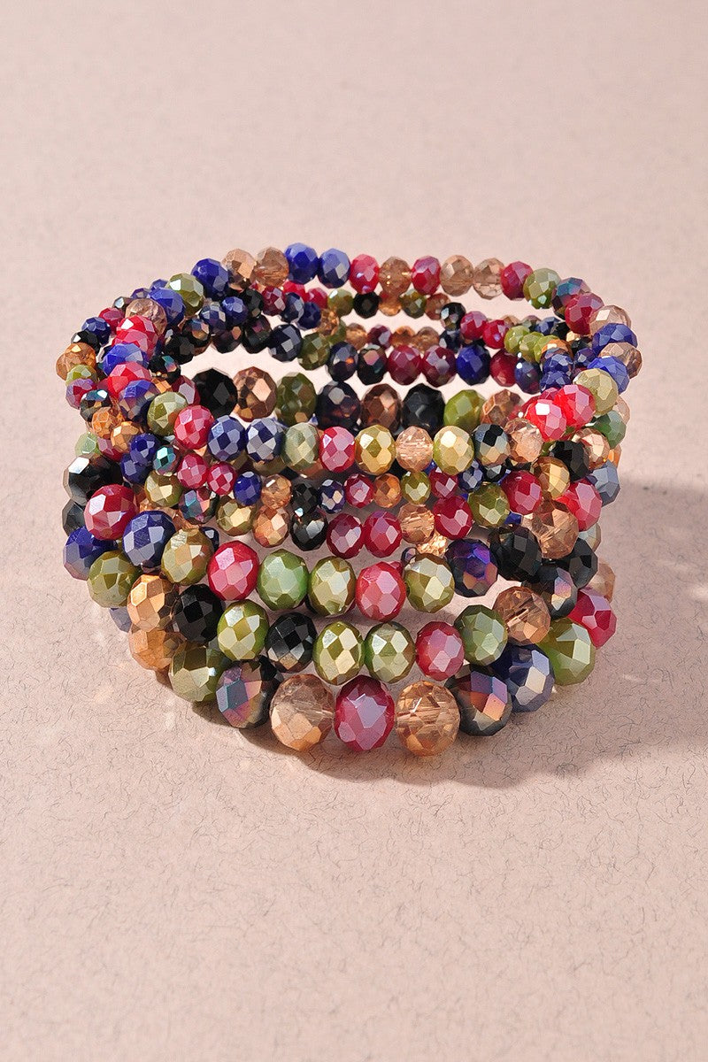 Multi Color Stretch Bracelet - B012 (2 Colors)