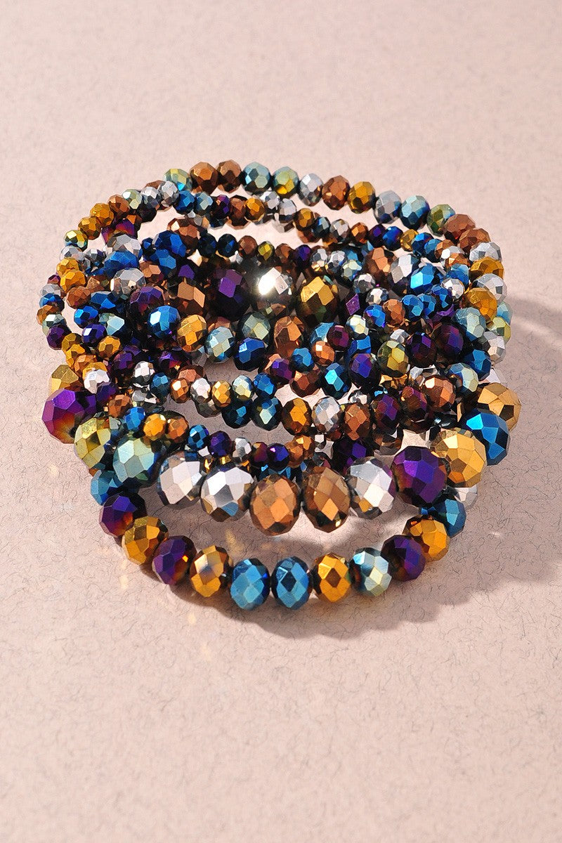Multi Color Stretch Bracelet - B012 (2 Colors)