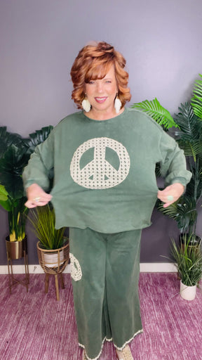 Your New Go To Peace Pants - P030HG