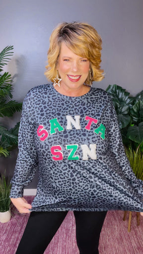 Santa Season Top - S058LE