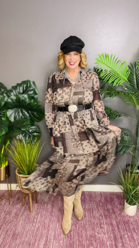 Flaunt Your Flair Dress - DR048CG