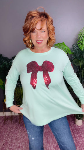 Perfect Little Bow Top - S219TU