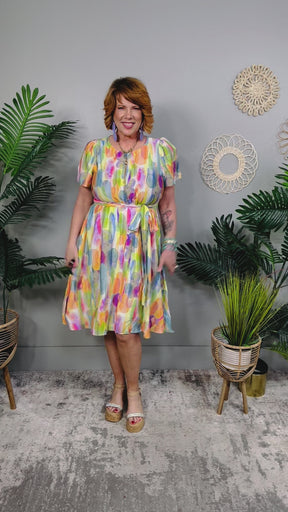Young, Wild & Free Round Neck Dress