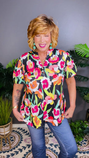 Casual Hangout Top - S733BK