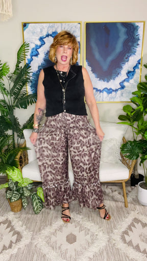 Free Spirit Soul Wide Leg Casual Pants (2 Colors)