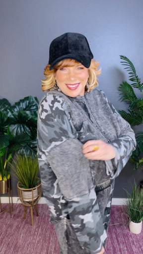 Run To You Camo Top - S111CM