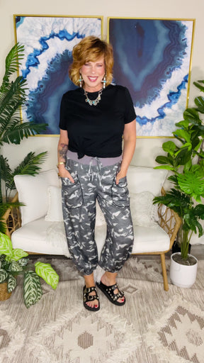 Hidden In Plain Sight Barrel Pants (2 Colors)